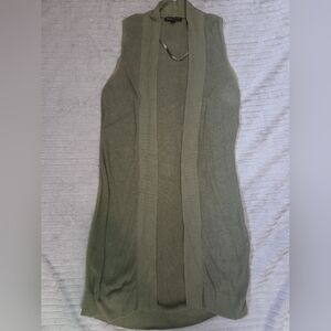 Banana Republic Olive Green Open Front Cardigan | XS